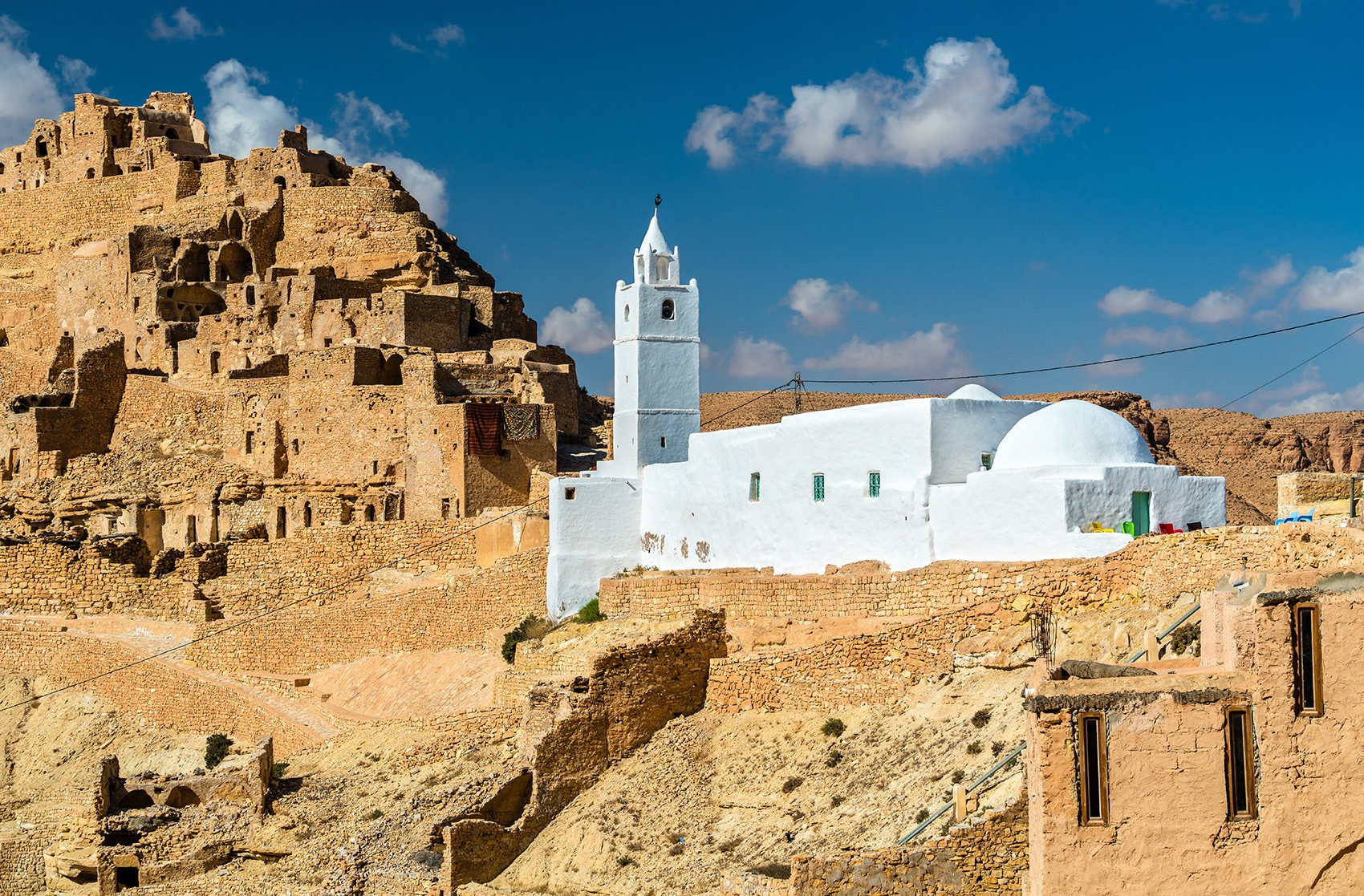 La mosqué,Chenini ,شنني